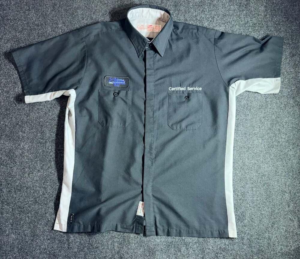 GM Certified Service Short Sleeve Work Shirt Men’s XL